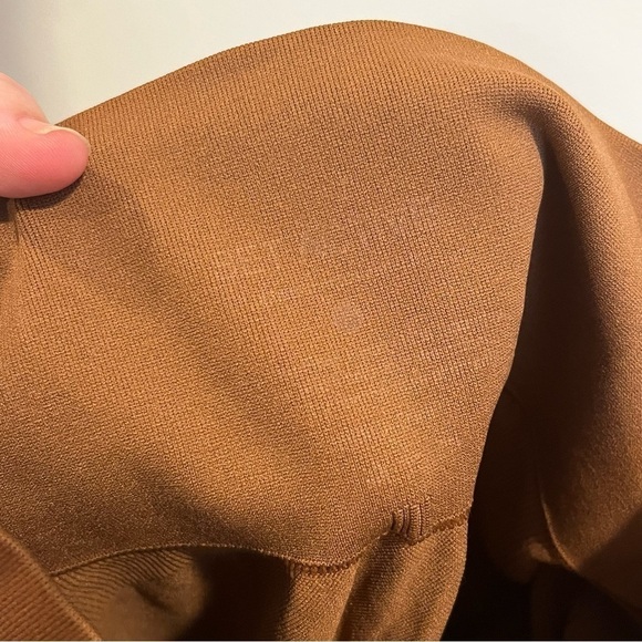 Set Active rusty orange brown seemless leggings fit like size small - Picture 9 of 11